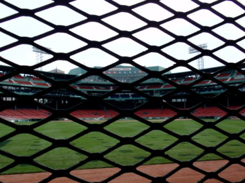 View of Fenway Park from The Bleacher Bar (copyright Delia Cabe June 2009)